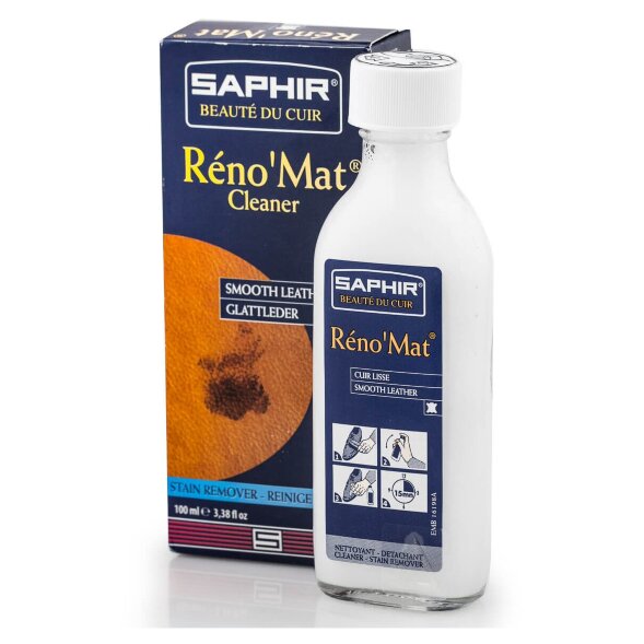 Очиститель для гладкой кожи Saphir Reno Mat