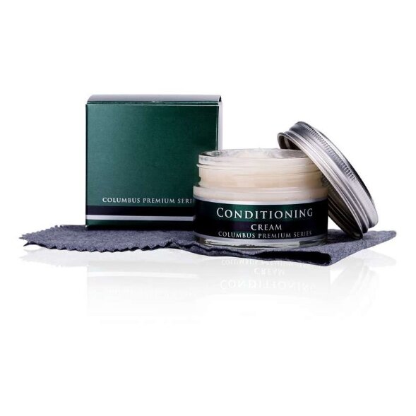 Крем для обуви из деликатной кожи Япония Columbus Conditioning Cream, 55 мл