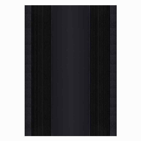 MAXI BLACK Лист Релак подошвенный (52X100 CM), цв. черный