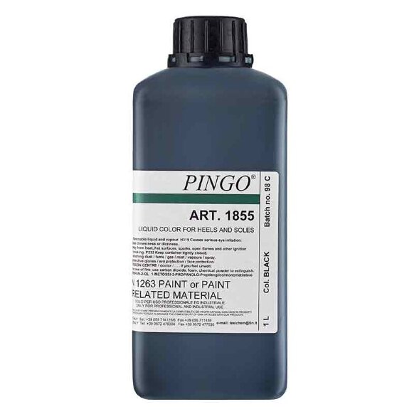 Краска PINGO1855 проникающая для кожаной подошвы