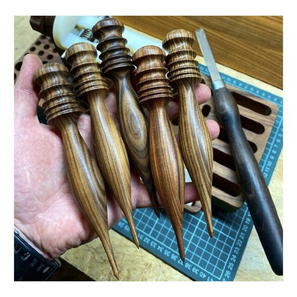 Сликер ручной из массива палисандра