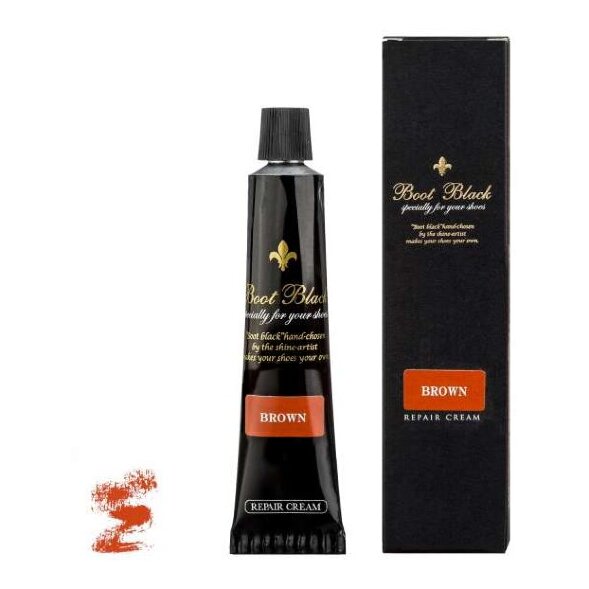 Жидкая кожа коричневая Boot Black Repair Cream