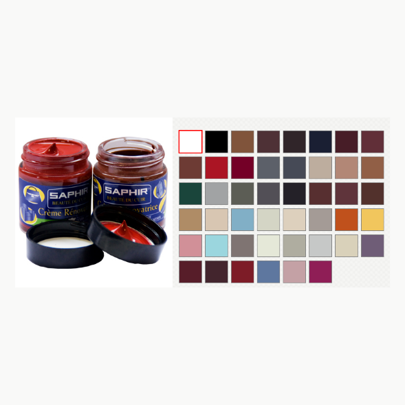 Жидкая кожа для обуви Saphir Creme Renovatrice, 25 мл