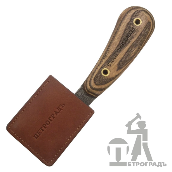 Нож Петроградъ шорный, модель 4 двусторонняя заточка