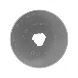 Лезвие для ножа OLFA круглое для RTY-2/G, 45-С, 45х0,3 мм. OL-RB45-1
